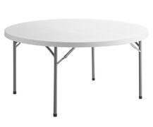 60 inch round folding table