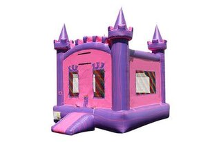 Pink Princess Castle Bounce House 13 x 13