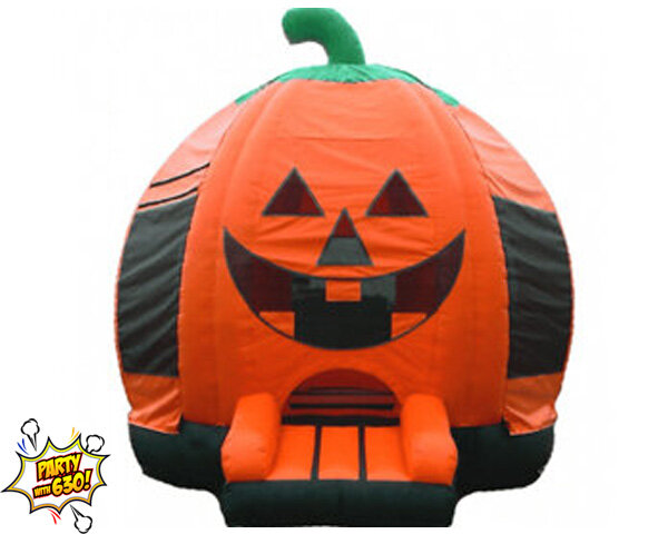 117 - Pumpkin Bounce House