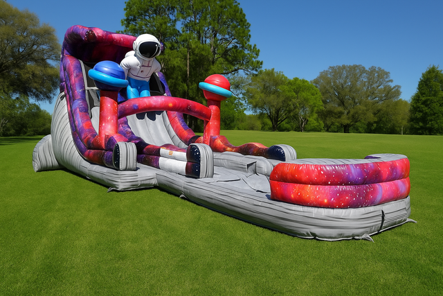 18ft Space Surfer Dual Lane Slide
