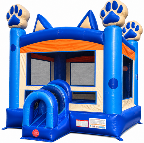 Blue Paw Bounce House