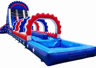 22' Patriot Plunge Dual Lane with Slip n Slide