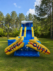 17' Wipe Out Single Lane