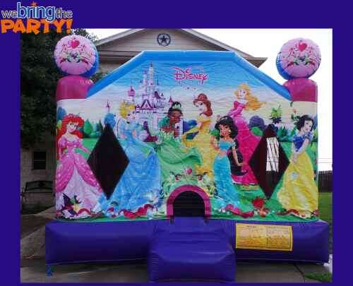 Disney Princess Bounce House Rental in Cedar Park from We Bring the Party