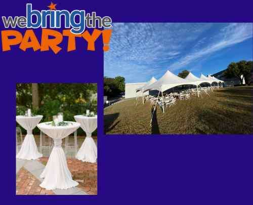 Tent Table and Chair Rentals in Leander Tx from We Bring the Party