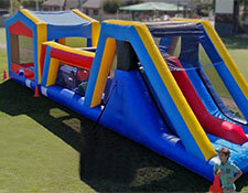 Obstacle Courses and Big Slides