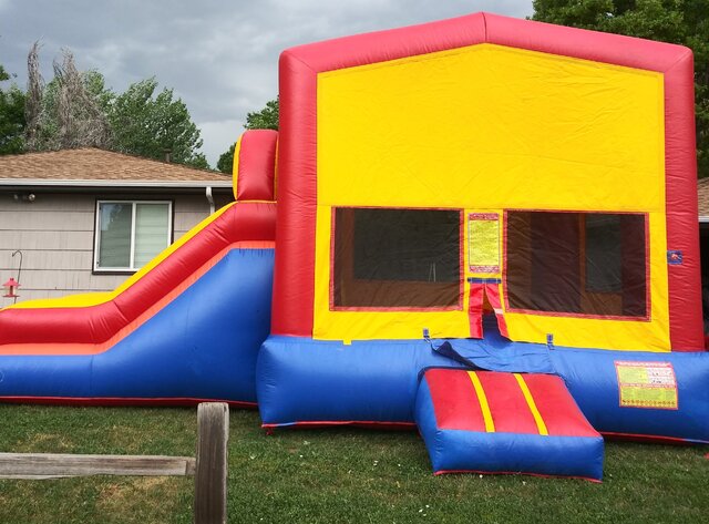 Fun House Bounce and Slide Combo