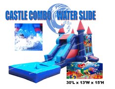 Little Mermaid Castle Combo Wet
