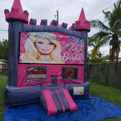 barbie bounce house