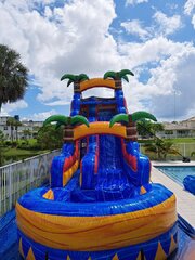 18ft Tropical inferno Waterslide