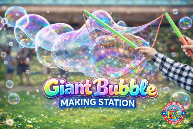 Giant Bubble Making Station