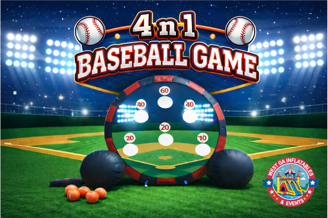 4 in 1 Baseball Game