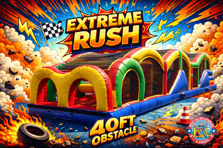 40ft Extreme Rush Obstacle