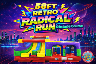58ft Radical Run Obstacle Course