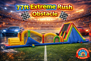 77ft Extreme Rush Obstacle