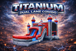 Titanium Dual Lane Combo Dry Slide