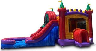 Castle Combo Dual Lane Slide