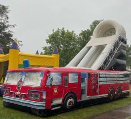 18ft Fire Truck Slide
