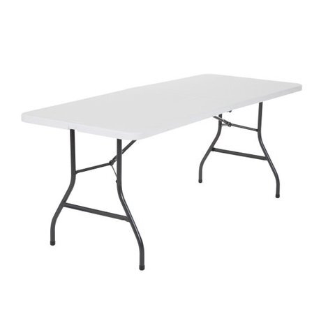 White 6'  rectangular lifetime Table