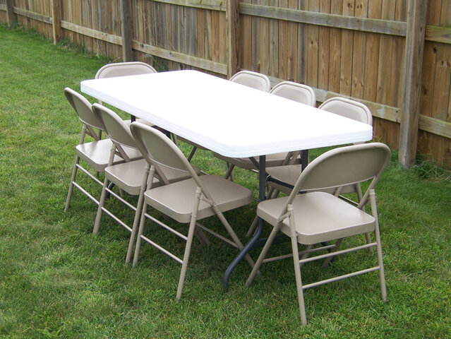 Table with 6 Chairs 