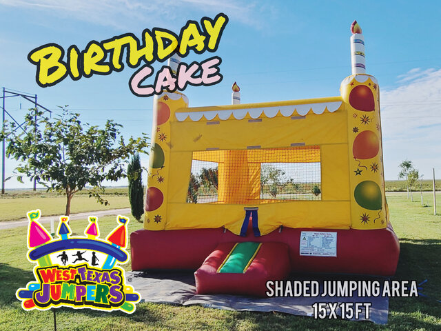 Birthday Cake Bounce House