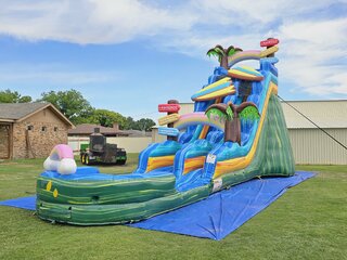 20 ft Hawaii Water Slide