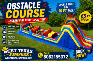 65ft Obstacle Course