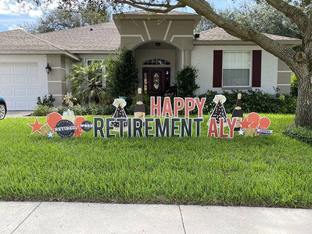 Yard Greetings yard sign rentals for parties and special occasions in