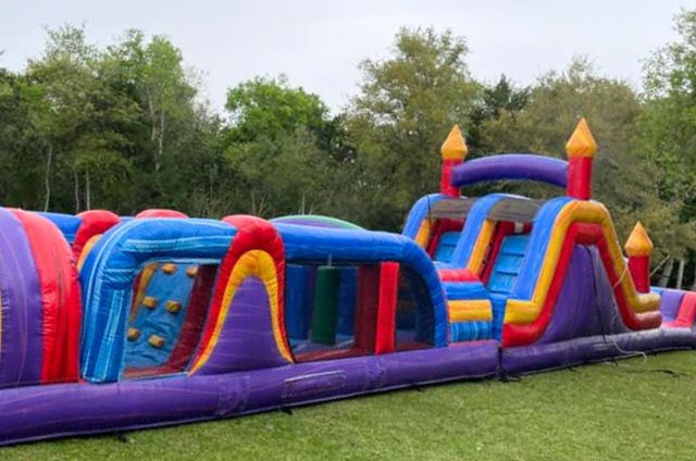 Long Obstacle Course Rental