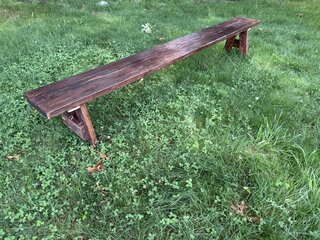 8' Rustic Bench