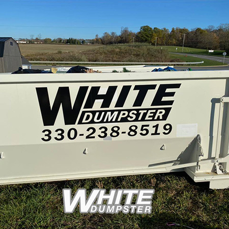 For the Best Dumpster Rental Massillon OH Has to Offer, Choose White Dumpster