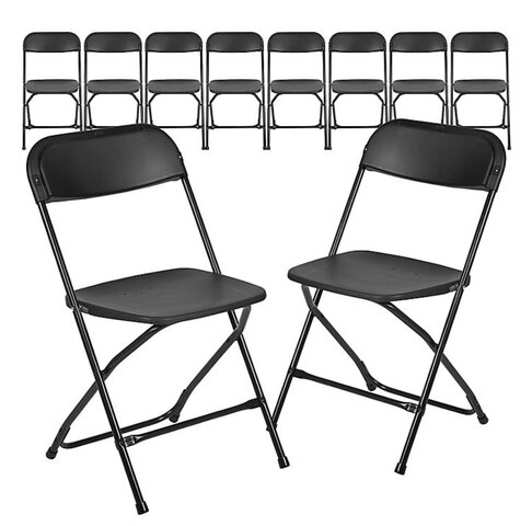 Black Plastic Chairs