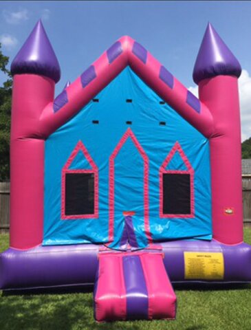 XL Castle 1(Triangle Purple Pink & Blue)