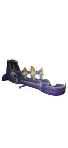 25ft Purple Thunder Waterslide 