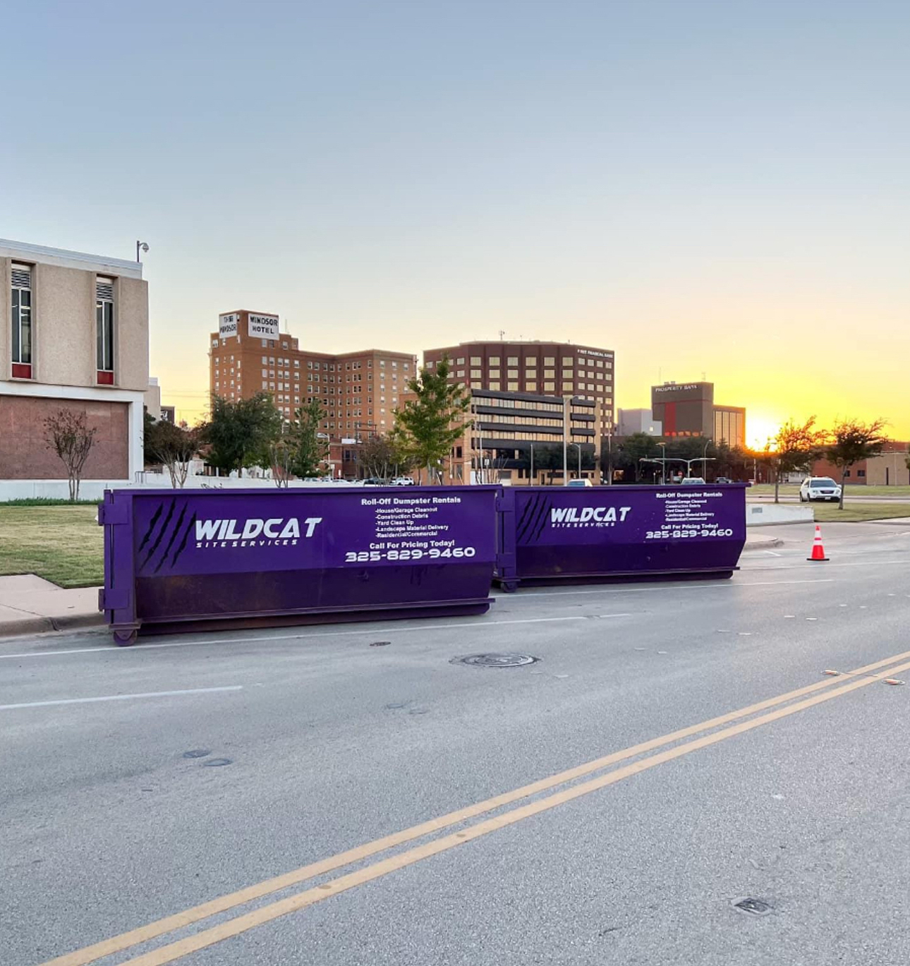 Contact Us for Dumpster Rentals in Midland, Texas