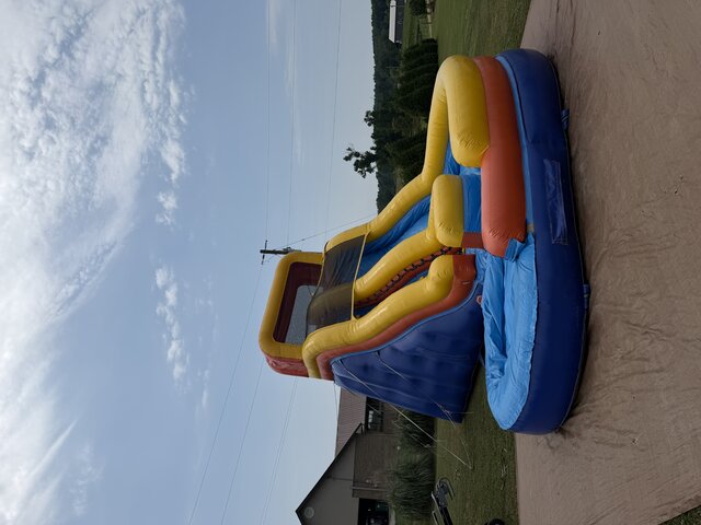 19 foot Curved Slide 