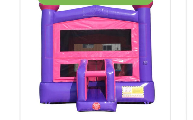 Pink/Purple Bounce House