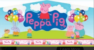 Pepper Pig Banner