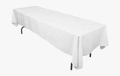 White Table Cover