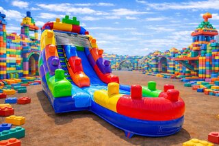 lego waterslide or dryslide