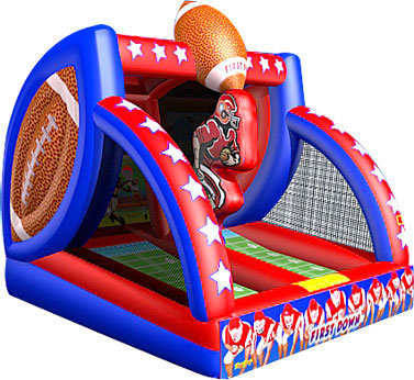 First Down Inflatable Football Game rental in Alpharetta