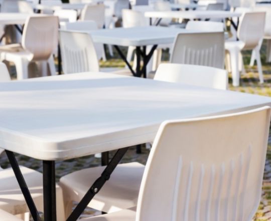 Table and Chair rentals near me in Atlanta