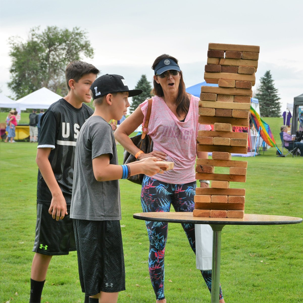 giant jenga rentals in Forsyth County
