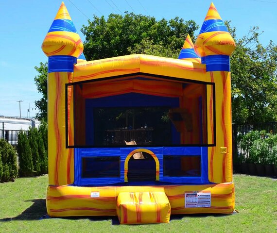 Yellow Bounce House