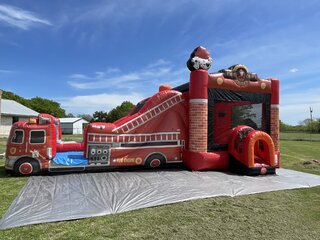 Fire Station Water Slide