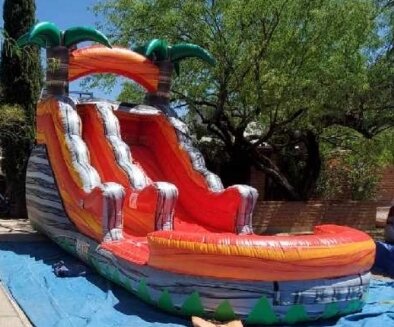 16 FT TROPICAL SLIDE