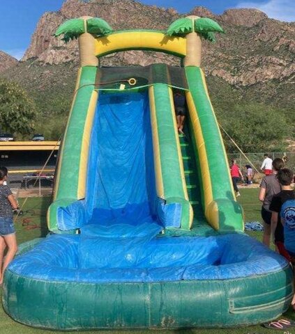 20 FT TROPICAL SLIDE