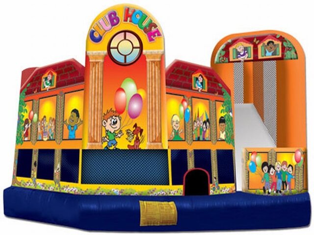 15' X 18' CLUBHOUSE BOUNCE HOUSE