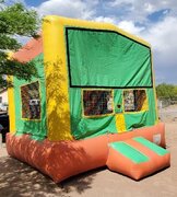 13' x 13' CLASSIC CASTLE (neon orange, green, and yellow, banner option)