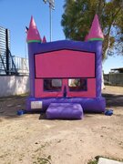 13' X 13' CLASSIC CASTLE (pink and purple with pink front)